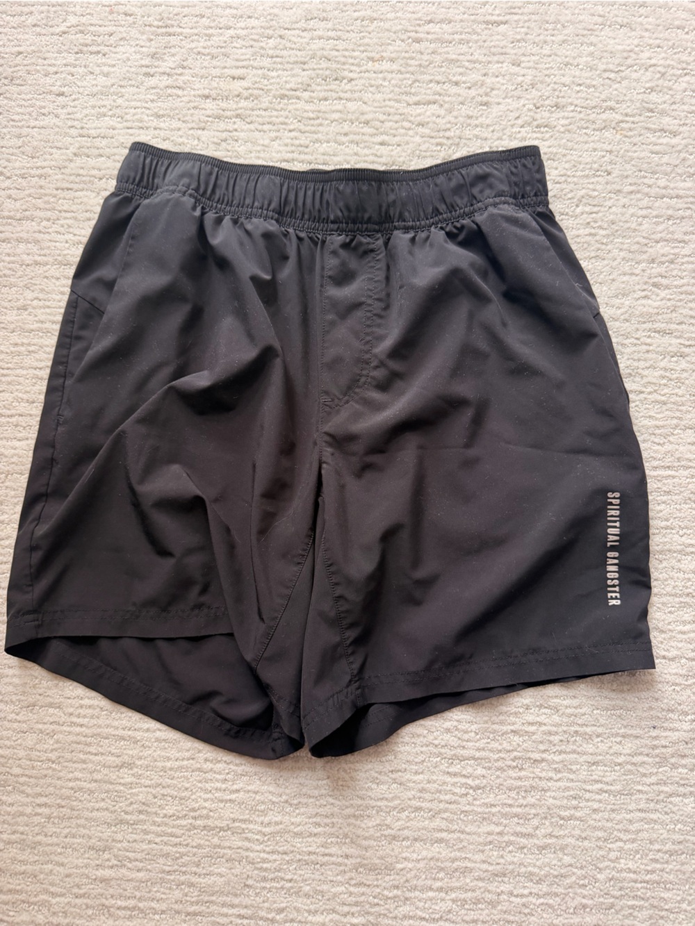 Spiritual Gangster Black Men's Performance Athletic Shorts